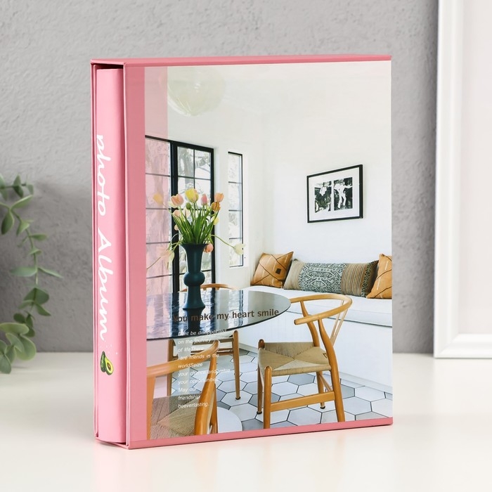 Фотоальбом на 200 фото 10х15 см Фотоальбом на 200 фото 10х15 см "Современный интерьер" МИКС 21х5х26 см