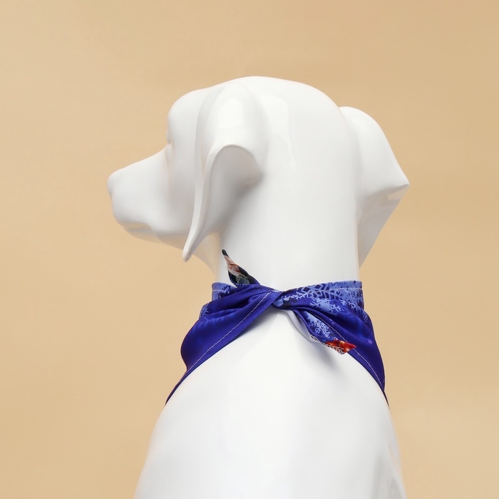 Новый год. Бандана для животных "Новогодняя", размер L (ОШ до 62 см)