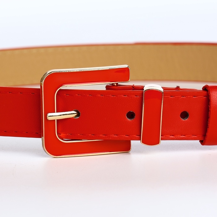 Ремень женский, ширина 2,3 см, пряжка металл, цвет Ремень женский, ширина 2,3 см, пряжка металл, цвет