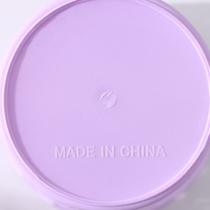 Корзина для хранения «Кружевной узор», пластик, 9,8×9,8×10 см, цвет МИКС Корзина для хранения «Кружевной узор», пластик, 9,8×9,8×10 см, цвет МИКС