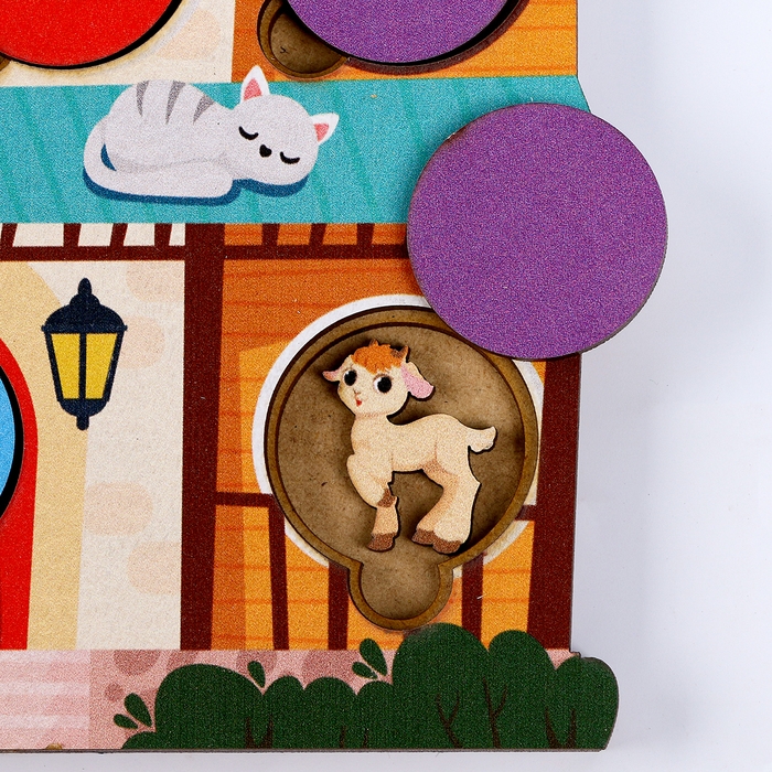 Головоломка «Прятки в домике» Головоломка «Прятки в домике»