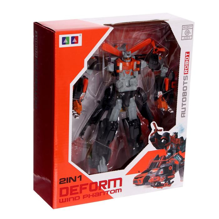 Робот «Шторм», трансформируется, 2 собираются в 1 робота