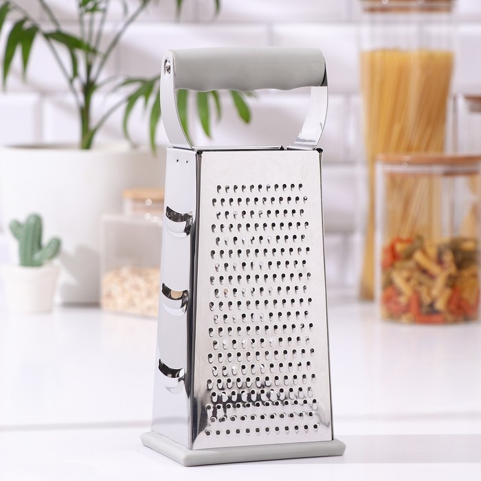 Тёрка Magistro Gate, 4 грани, 10,5×8,5×25,5 см, цвет серый Тёрка Magistro Gate, 4 грани, 10,5×8,5×25,5 см, цвет серый