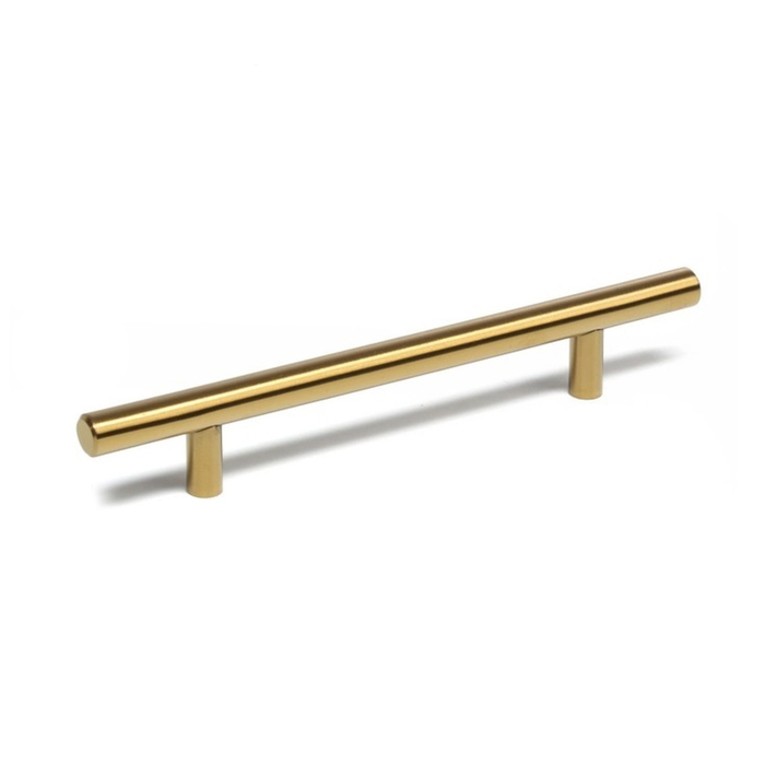 Ручка рейлинг CAPPIO FRIDA, нерж. сталь, d=12 мм, м/о 128 мм, цвет золото