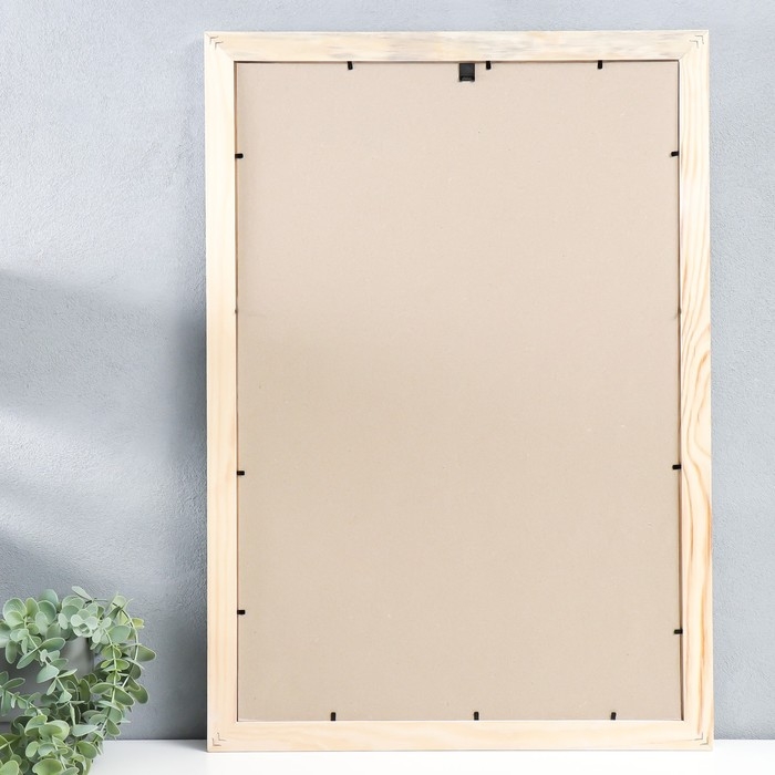 Фоторамка сосна с32 0033 40х60 см (пластиковый экран) Фоторамка сосна с32 0033 40х60 см (пластиковый экран)