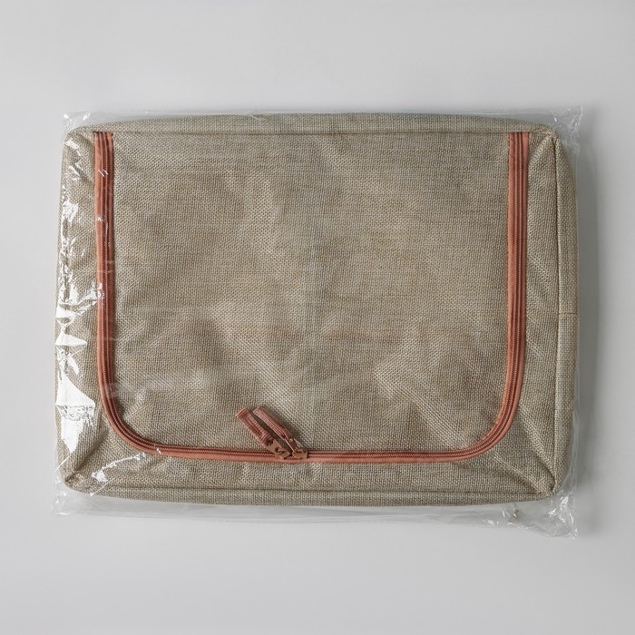 Кофр для хранения вещей «Моне», 39×29×20 см, цвет бежевый Кофр для хранения вещей «Моне», 39×29×20 см, цвет бежевый