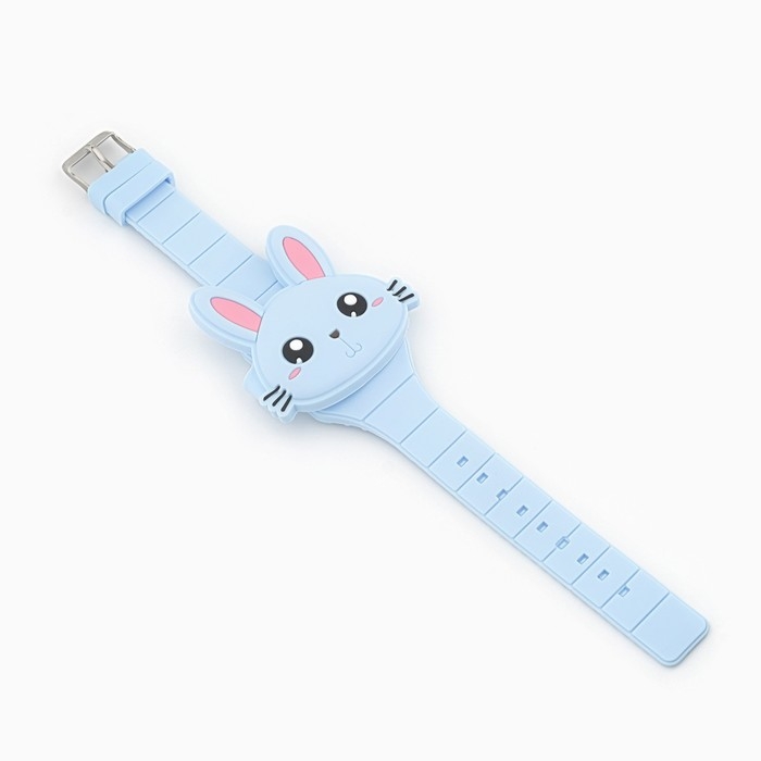 Часы наручные электронные, детские, Часы наручные электронные, детские, "Зайчик"