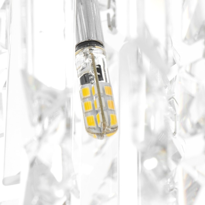 Светильник каскад Светильник каскад "Доменика" 6xLED 6xG4 хром 40х40х100см BayerLux