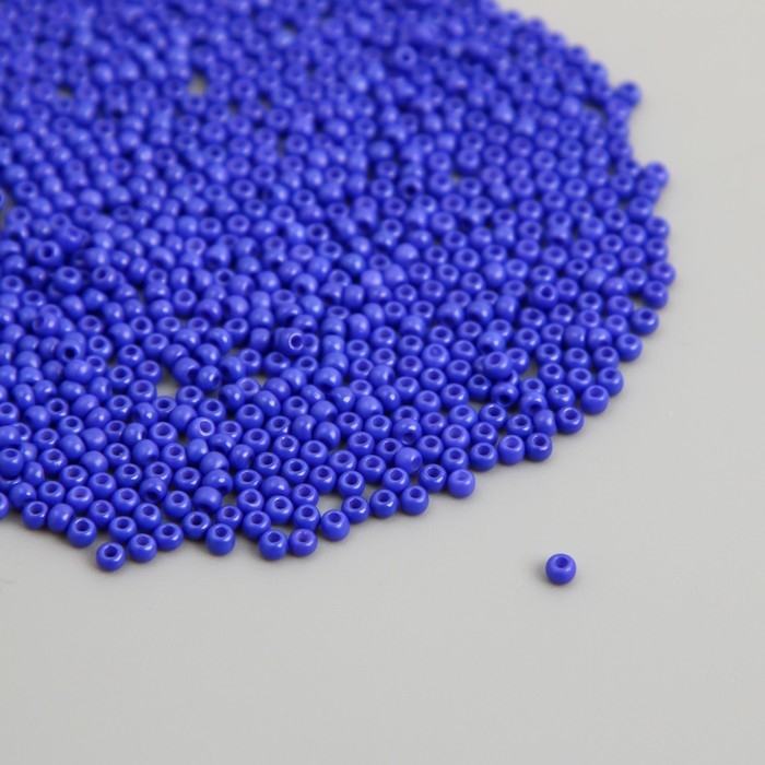 Бисер стекло 12/0  Бисер стекло 12/0 "Лиловый" ровный №683 450 гр