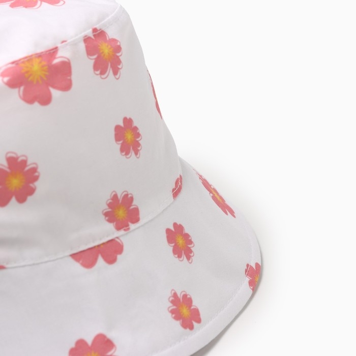 Панама детская, цвет белый, размер 50-52 Панама детская, цвет белый, размер 50-52