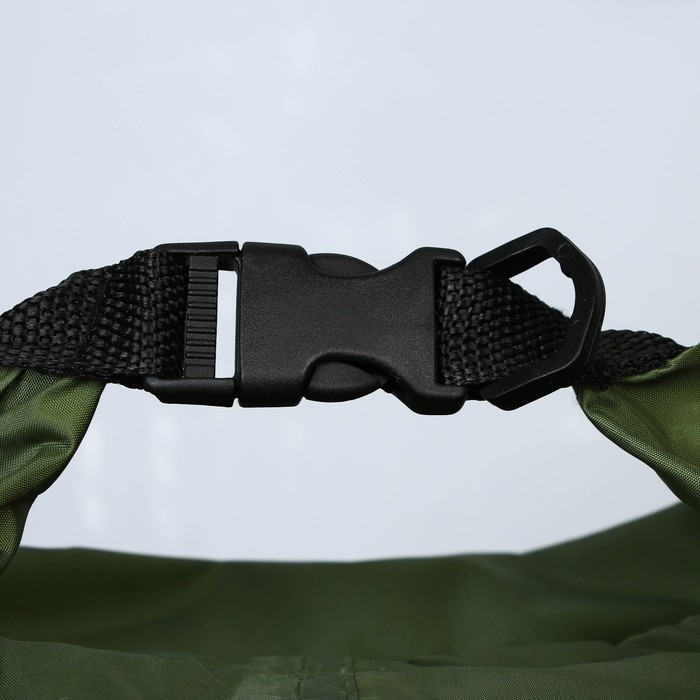 Гермомешок «Крутой рыбак», 10 л., зеленый.