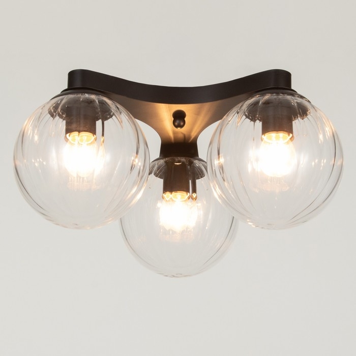 Люстра 2795/3 E27 40Вт черный 46х46х20 см BayerLux Люстра 2795/3 E27 40Вт черный 46х46х20 см BayerLux