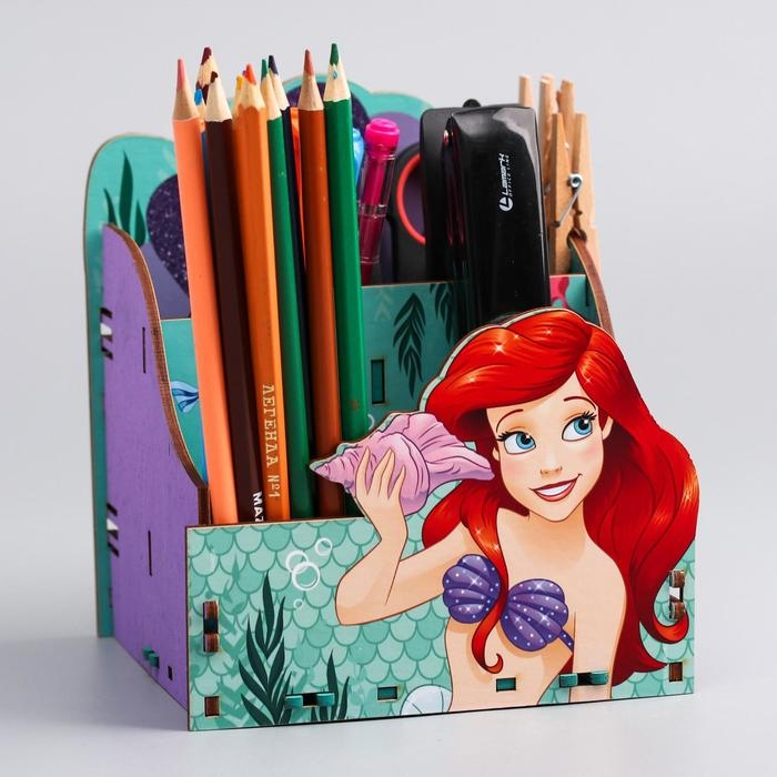 Органайзер для канцелярии, 14х14х16 см, Принцессы Органайзер для канцелярии, 14х14х16 см, Принцессы