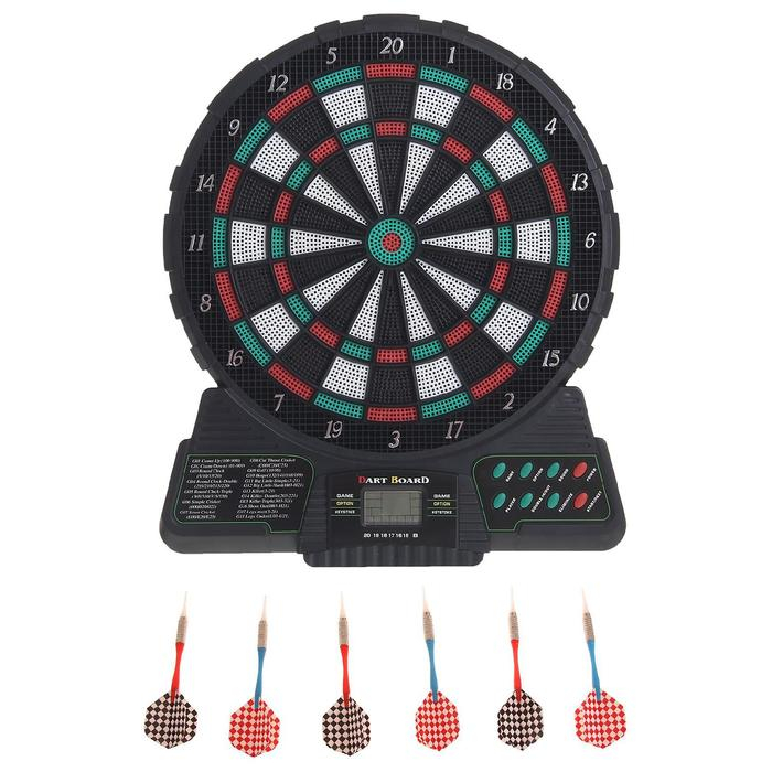 Дартс электронный №489, 6 дротиков Дартс электронный №489, 6 дротиков