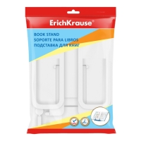 Подставка для книг пластик ErichKrause Base, Classic, белая