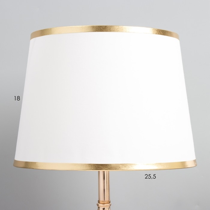 Настольная лампа Настольная лампа "Фенетр" E27 40Вт золото 25х25х41 см RISALUX