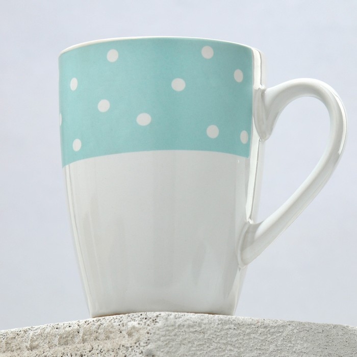 Кружка керамическая «Зайка», 350 мл, цвет белый Кружка керамическая «Зайка», 350 мл, цвет белый