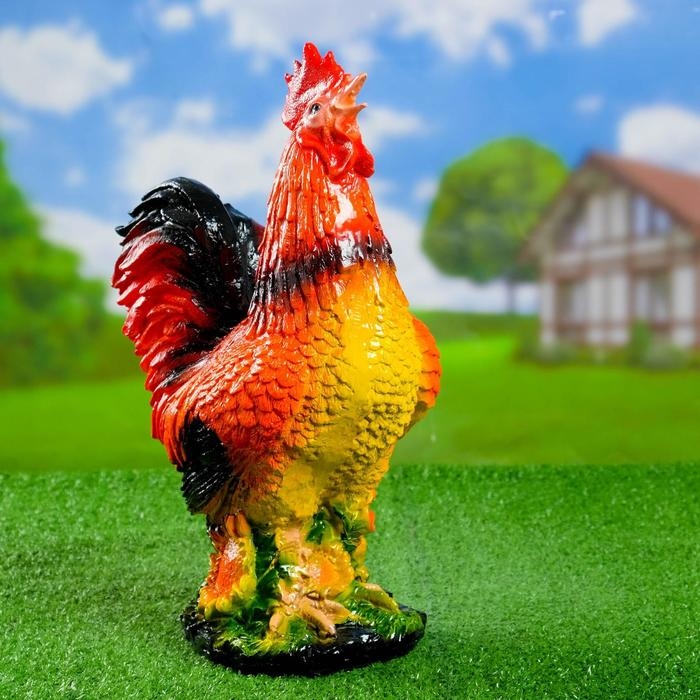 Садовая фигура  Садовая фигура "Петух" 40х15х28см