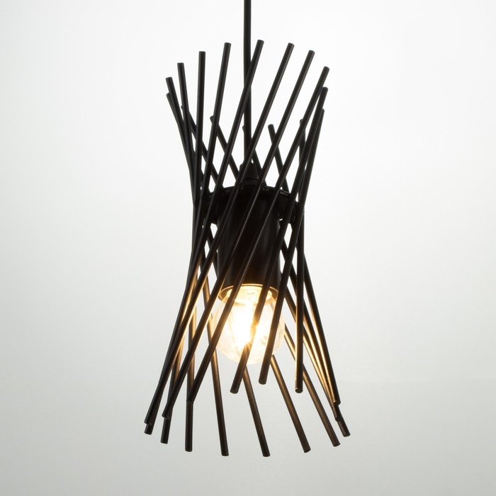 Светильник BayerLux 2114/1BK E27 40Вт черный 15х15х100 см Светильник BayerLux 2114/1BK E27 40Вт черный 15х15х100 см