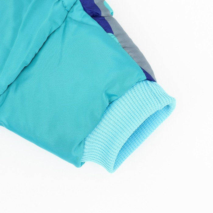 Комбинезон принтованный с замком на спине, размер 16 (ДС 28 см, ОГ 34 см, ОШ 44 см), голубой 696824 Комбинезон принтованный с замком на спине, размер 16 (ДС 28 см, ОГ 34 см, ОШ 44 см), голубой 696824