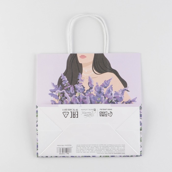 Пакет подарочный, упаковка, «Если бы», 22 х 22 х 11 см Пакет подарочный, упаковка, «Если бы», 22 х 22 х 11 см