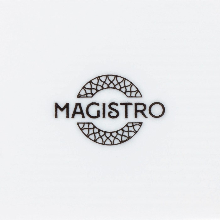 Салатник фарфоровый Magistro Rodos, 1,4 л, 20×9 см, цвет белый Салатник фарфоровый Magistro Rodos, 1,4 л, 20×9 см, цвет белый