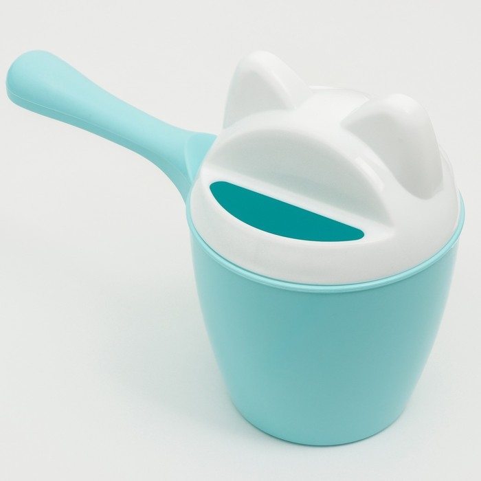 Набор для купания детский: ванночка 86 см., горка, ковш -лейка, цвет голубой Набор для купания детский: ванночка 86 см., горка, ковш -лейка, цвет голубой