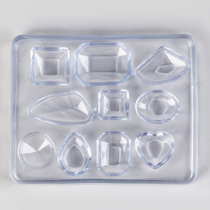 Силиконовый молд для эпоксидной смолы «Драгоценные камни» Силиконовый молд для эпоксидной смолы «Драгоценные камни»