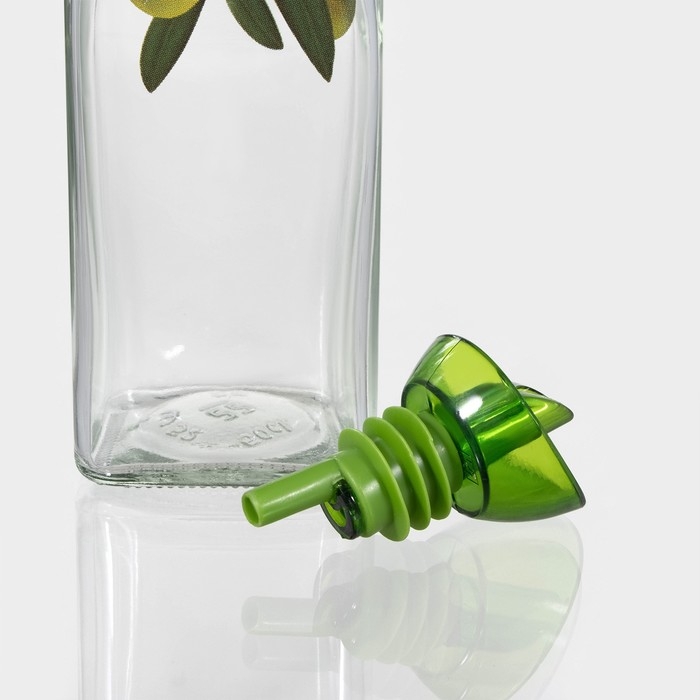 Бутылка стеклянная для соуса и масла Herevin «Олива», 500 мл