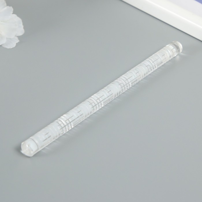 Скалка для творчества акрил Скалка для творчества акрил "Плетённая корзина" 16х1 см