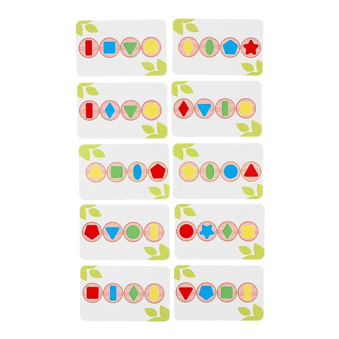 Настольная игра. Повтори по образцу «Гусеница» Настольная игра. Повтори по образцу «Гусеница»