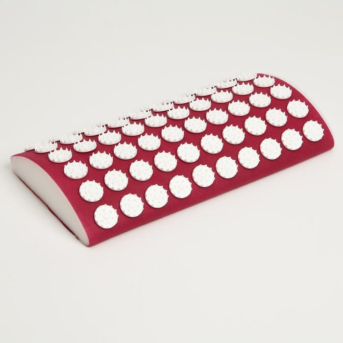 Аппликатор Кузнецова, валик для поясницы, спанбонд, красный, 19 x 32 см. Аппликатор Кузнецова, валик для поясницы, спанбонд, красный, 19 x 32 см.