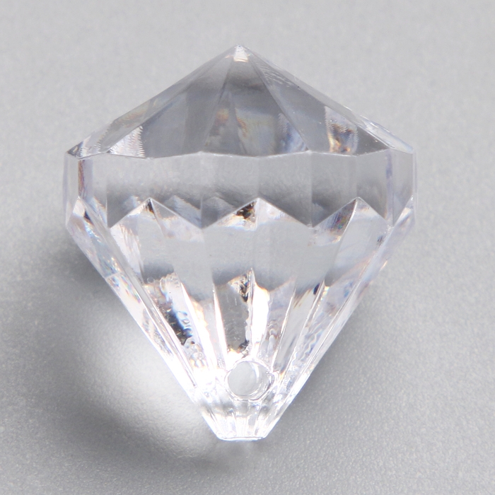 Кристаллы пластиковые декоративные, набор 45 шт., размер 1 шт. — 2,5 × 2 см, цвет прозрачный Кристаллы пластиковые декоративные, набор 45 шт., размер 1 шт. — 2,5 × 2 см, цвет прозрачный