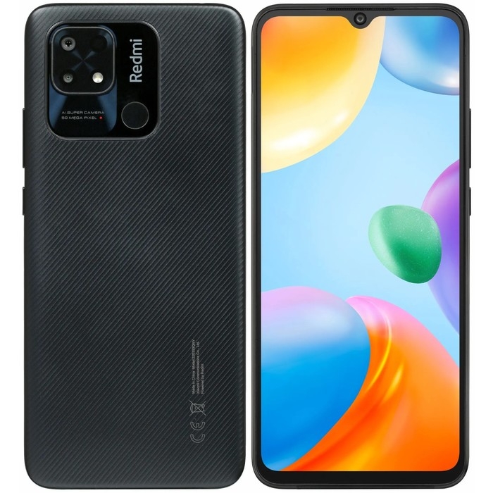 Смартфон Xiaomi Redmi 10C RU, 6.71 Смартфон Xiaomi Redmi 10C RU, 6.71", IPS, 3 Гб, 64 Гб, 50 Мп, 5 Мп, 5000 мАч, NFC, серый
