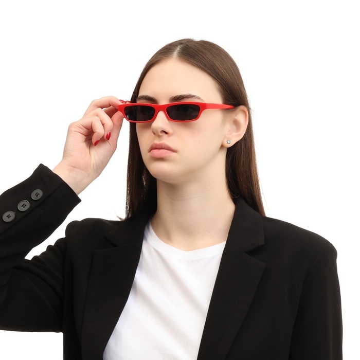 Очки солнцезащитные Очки солнцезащитные "OneSun", uv 400, дужка 14 см, ширина 14 см, линза 2.4 х 5.3 см