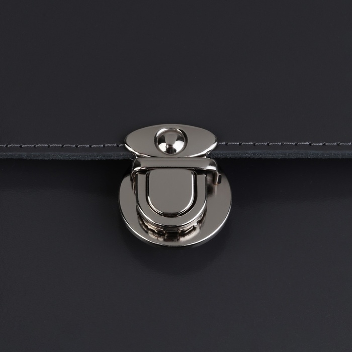 Застёжка для сумки, 3 × 3 см, цвет серебряный Застёжка для сумки, 3 × 3 см, цвет серебряный