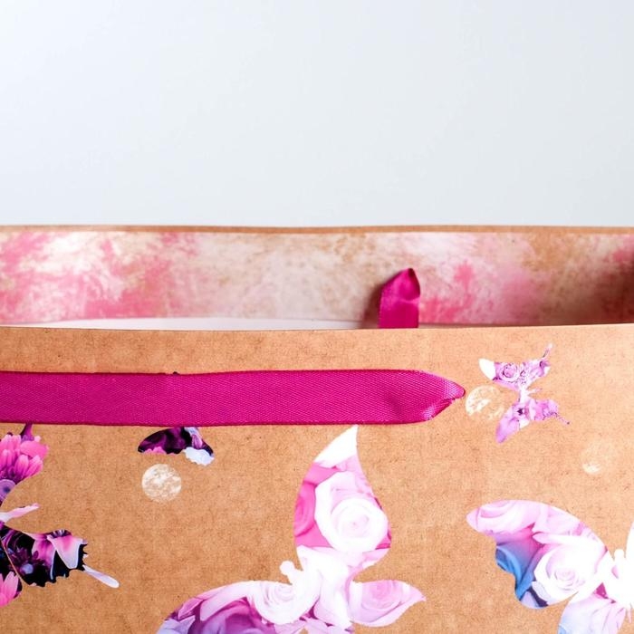 Пакет подарочный ламинированный, упаковка, &laquo;Для тебя&raquo;, XL 49 х 40 х 19 см