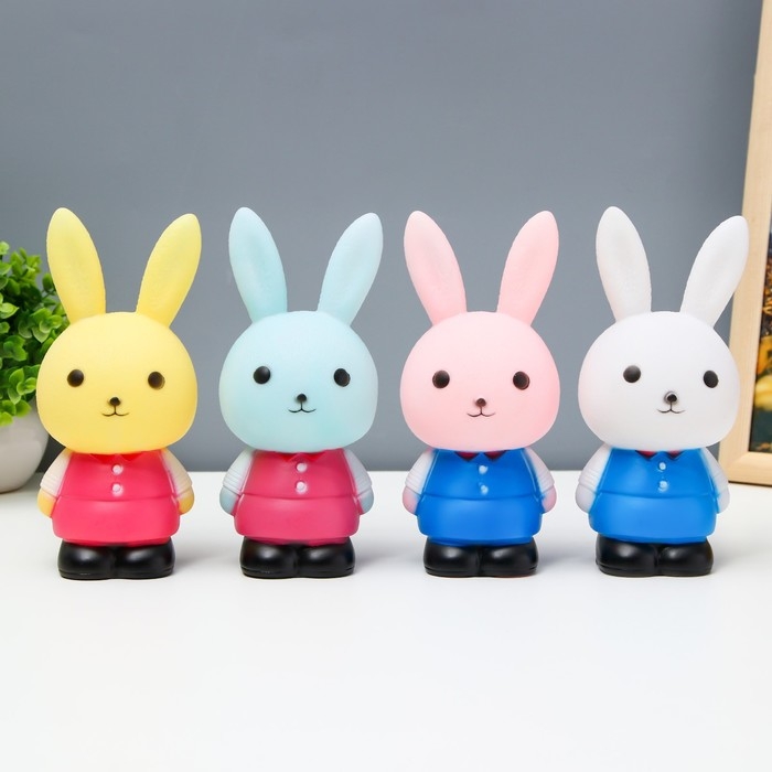 Ночник Ночник "Зая" LED 1Вт 3хLR44 синий 18х6х6см RISALUX