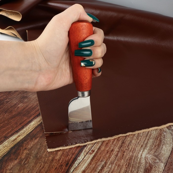 Шорный нож для работы с кожей, 16 × 3,7 см Шорный нож для работы с кожей, 16 × 3,7 см