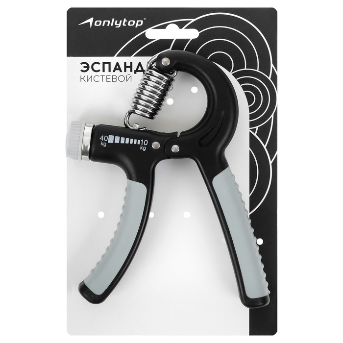 Эспандер кистевой ONLYTOP, 10-40 кг, цвета МИКС Эспандер кистевой ONLYTOP, 10-40 кг, цвета МИКС