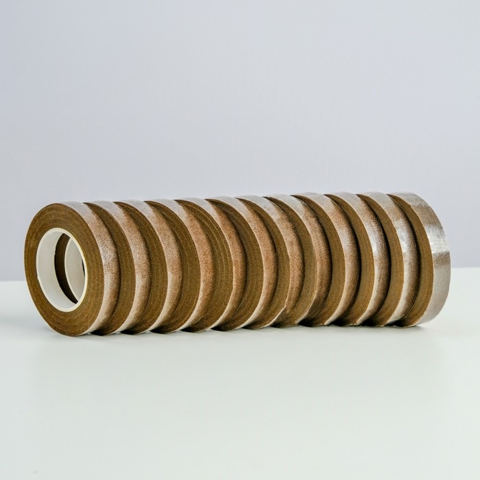 Тейп-лента, коричневая, 13 мм, 27,3 метра Тейп-лента, коричневая, 13 мм, 27,3 метра