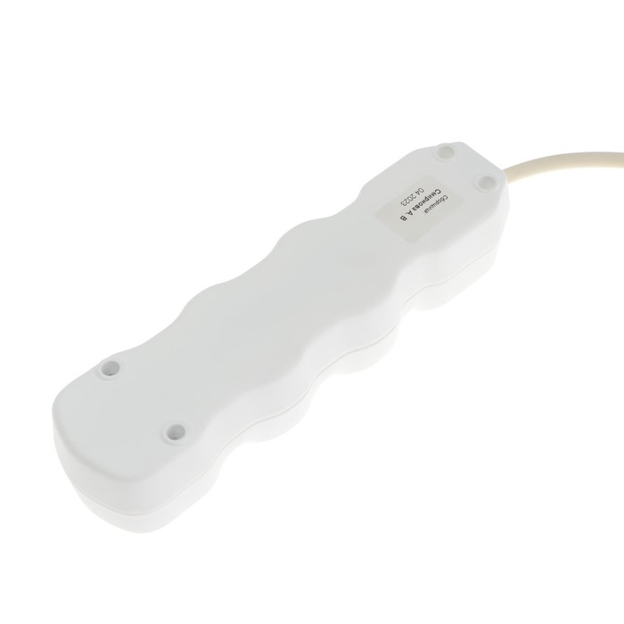 Удлинитель Luazon Lighting ECO, 3 розетки, 1.5 м, 10 А, 2200 Вт, ПВС 3х0.75 мм2, с з/к,белый Удлинитель Luazon Lighting ECO, 3 розетки, 1.5 м, 10 А, 2200 Вт, ПВС 3х0.75 мм2, с з/к,белый