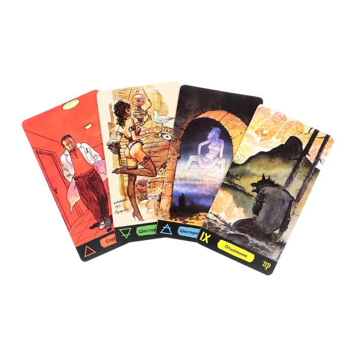 Карты Таро Карты Таро "Эротическая Манара", 78 л, карта 6.6 х 12 см, 21+