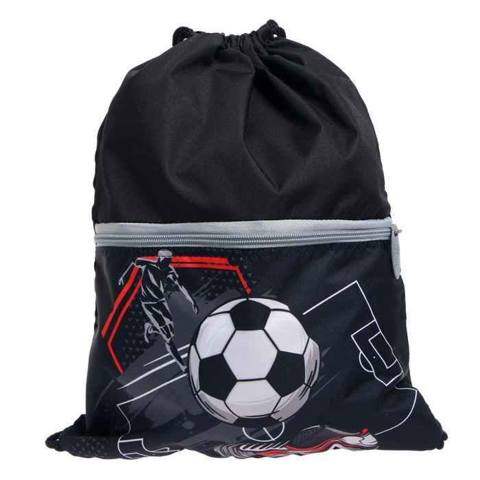 Ранец школьный Стандарт, 36 х 26 х 16 см, + мешок для обуви 40 х 32 см, Сalligrata П Ранец школьный Стандарт, 36 х 26 х 16 см, + мешок для обуви 40 х 32 см, Сalligrata П "Футбол"