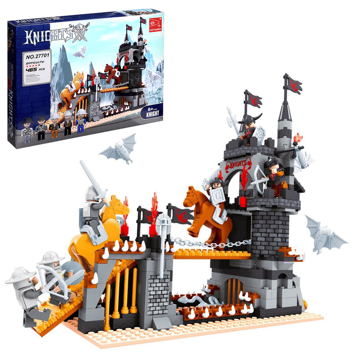 Конструктор «Сила рыцаря: Осада крепости», 459 деталей Конструктор «Сила рыцаря: Осада крепости», 459 деталей