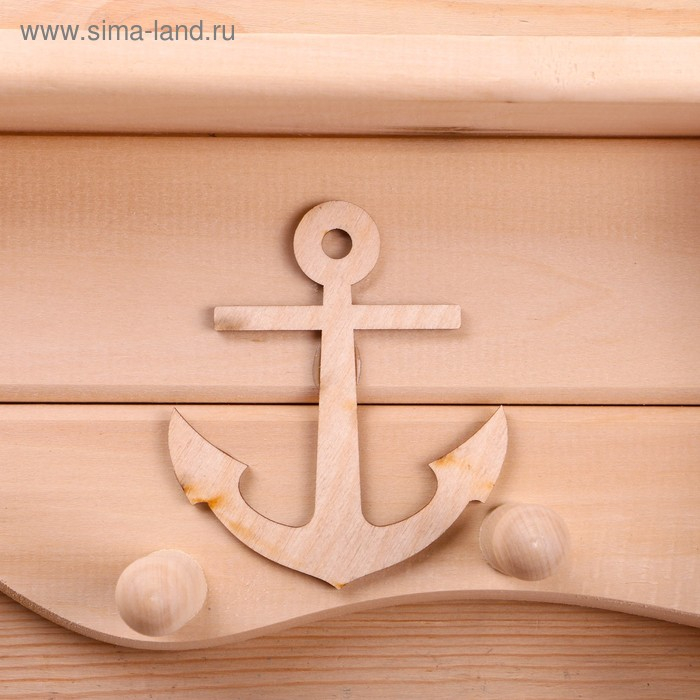 Полка вешалка «Дельфин» 54х20х7 см Полка вешалка «Дельфин» 54х20х7 см