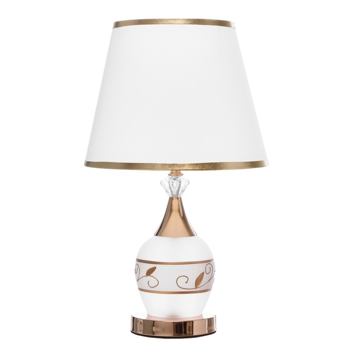 Настольная лампа с подсветкой Настольная лампа с подсветкой "Оливия" Е27 40Вт золото 25х25х42 см