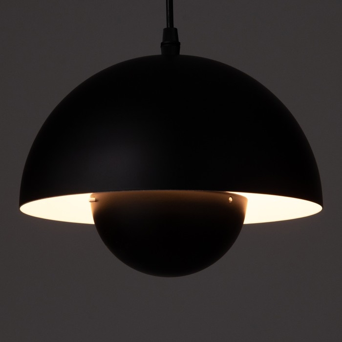 Светильник Светильник "Сфера" Е27 40Вт черный 23х23х20-120см