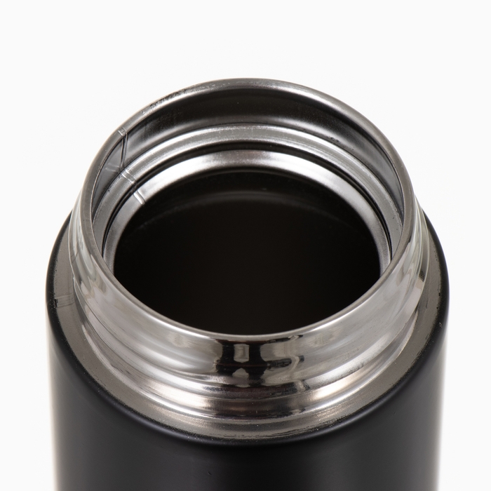 Термос, 500 мл, Basic Термос, 500 мл, Basic "Мастер К", с ситечком, с датчиком температуры, сохраняет тепло 10 ч