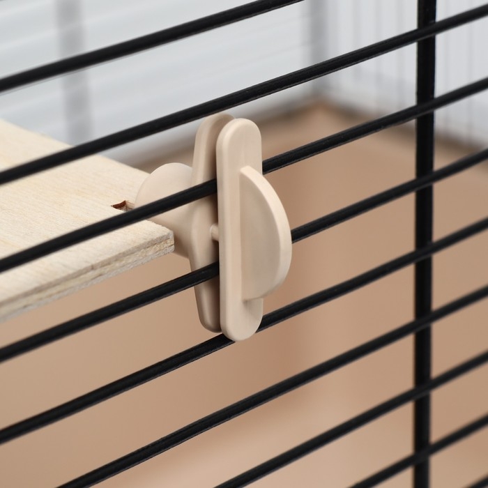 Клетка для шиншилл Клетка для шиншилл "Пижон" №11, складная, 80 х 50 х 46см, бежевая